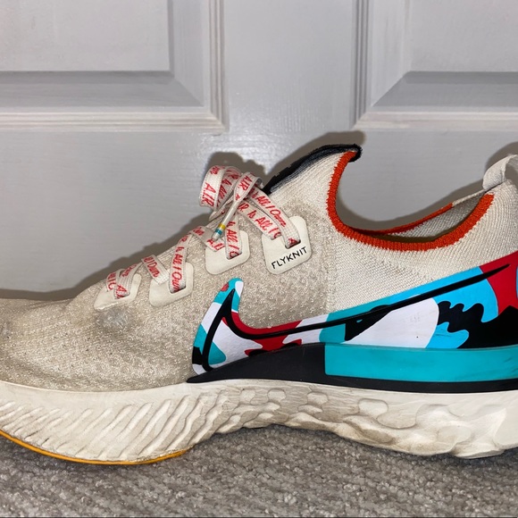 Nike React Infinity Run ‘A.I.R’ Flyknit Running Shoe - Size 10.5 Men’s - Picture 4 of 10
